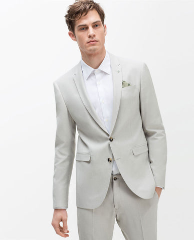 Contrasting Grey Suit